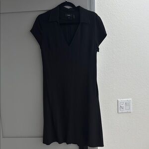 Black Short Sleeve Dress